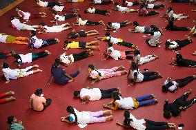 Medical, Paramedical, Nursing College, School & Degree College Students Getting Self Defense Training,In Kolkata, India, On Sept