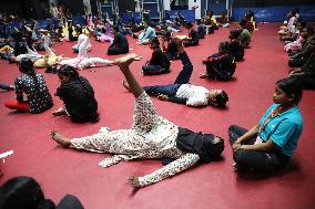 Medical, Paramedical, Nursing College, School & Degree College Students Getting Self Defense Training,In Kolkata, India, On Sept