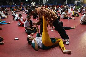 Medical, Paramedical, Nursing College, School & Degree College Students Getting Self Defense Training,In Kolkata, India, On Sept