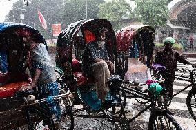 Monsoon Season In Dhaka