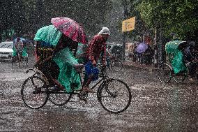 Monsoon Season In Dhaka