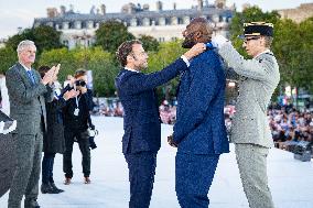 Parade Of French Athletes - Podium - Paris