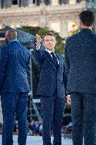 Parade Of French Athletes - Podium - Paris