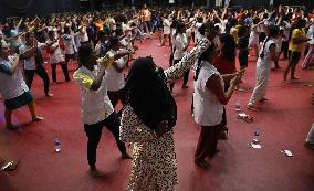 Medical, Paramedical, Nursing College, School & Degree College Students Getting Self Defense Training,In Kolkata, India, On Sept