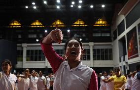 Medical, Paramedical, Nursing College, School & Degree College Students Getting Self Defense Training,In Kolkata, India, On Sept