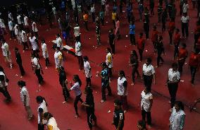 Medical, Paramedical, Nursing College, School & Degree College Students Getting Self Defense Training,In Kolkata, India, On Sept