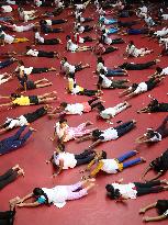 Medical, Paramedical, Nursing College, School & Degree College Students Getting Self Defense Training,In Kolkata, India, On Sept