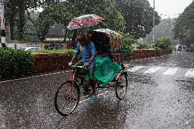 Monsoon Season In Dhaka