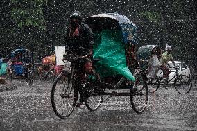 Monsoon Season In Dhaka