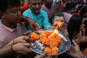 Ganesha Chaturthi Festival Celebration In Bangkok.