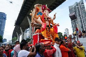 Ganesha Chaturthi Festival Celebration In Bangkok.