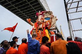 Ganesha Chaturthi Festival Celebration In Bangkok.