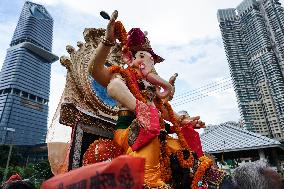 Ganesha Chaturthi Festival Celebration In Bangkok.