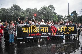 Doctors, Medical Workers, And Citizens Protest Over The Rape And Murder Case Of A Woman Doctor In Kolkata, India