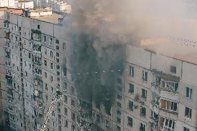 Consequences Of The Russian Air Strike On Kharkiv