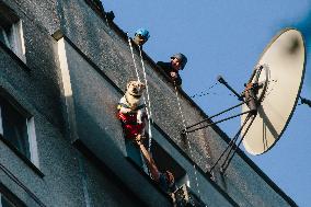 Consequences Of The Russian Air Strike On Kharkiv