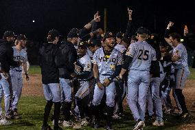 The Yolo High Wheelers Celebrate Advancing To The Pioneer Baseball Leagues' Championship Series