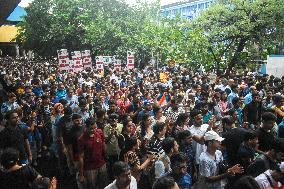 Doctors, Medical Workers, And Citizens Protest Over The Rape And Murder Case Of A Woman Doctor In Kolkata, India