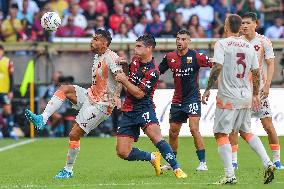 - Serie A - Genoa CFC vs AS Roma