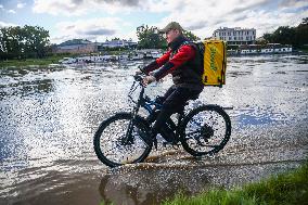 Floods After Heavy Rain In Poland