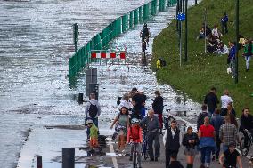 Floods After Heavy Rain In Poland