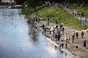 Floods After Heavy Rain In Poland