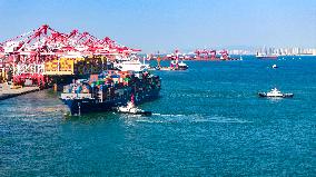 Qingdao Port Added Container Routes