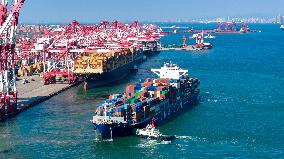 Qingdao Port Added Container Routes