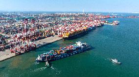 Qingdao Port Added Container Routes