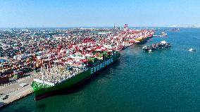 Qingdao Port Added Container Routes