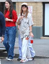 Drew Barrymore And Kids Out On A Sunny Day- NYC