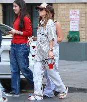 Drew Barrymore And Kids Out On A Sunny Day- NYC