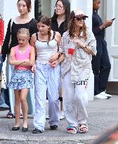 Drew Barrymore And Kids Out On A Sunny Day- NYC