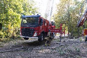 Russians Hit Dergachi - Kharkiv Region