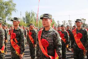 2024 autumn Army Recruits in Lianyungang