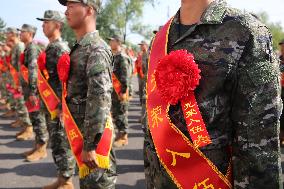 2024 autumn Army Recruits in Lianyungang