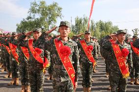 2024 autumn Army Recruits in Lianyungang