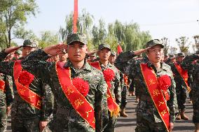 2024 autumn Army Recruits in Lianyungang