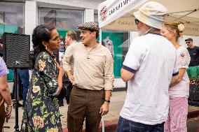 Dedication Of Disney Bros. Cartoon Studio Square In Los Feliz