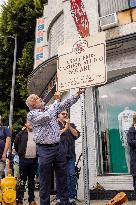 Dedication Of Disney Bros. Cartoon Studio Square In Los Feliz