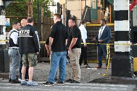 Four People Were Shot, Including Two Bystanders And An NYPD Officer, After Two Brooklyn Cops Opened Fire On A Suspect Allegedly