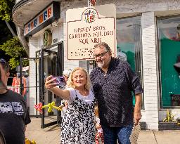 Dedication Of Disney Bros. Cartoon Studio Square In Los Feliz