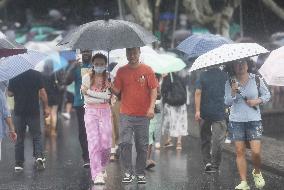 Typhoon Bebika Hit Hangzhou