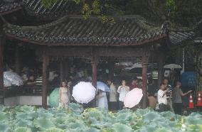 Typhoon Bebika Hit Hangzhou