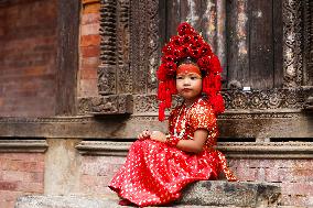 Kumari Pooja In Nepal