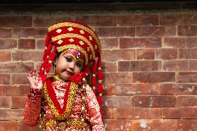 Kumari Pooja In Nepal