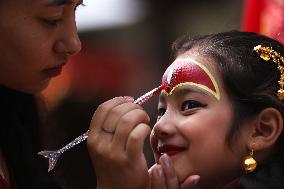 Kumari Pooja In Nepal