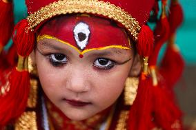 Kumari Pooja In Nepal