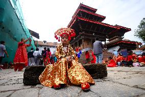 Kumari Pooja In Nepal