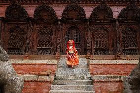 Kumari Pooja In Nepal